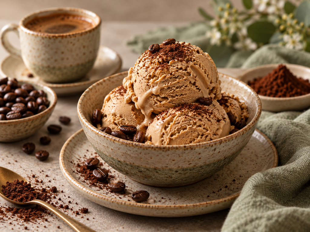 qəhvəli desert, qəhvəli şirniyyat, tiramisu, affoqato, qəhvəli dondurma, espresso braunisi, qəhvəli karamel, şokoladlı qəhvə dənələri, qəhvəli keks, yumurtalı qəhvə, evdə qəhvəli desert resepti